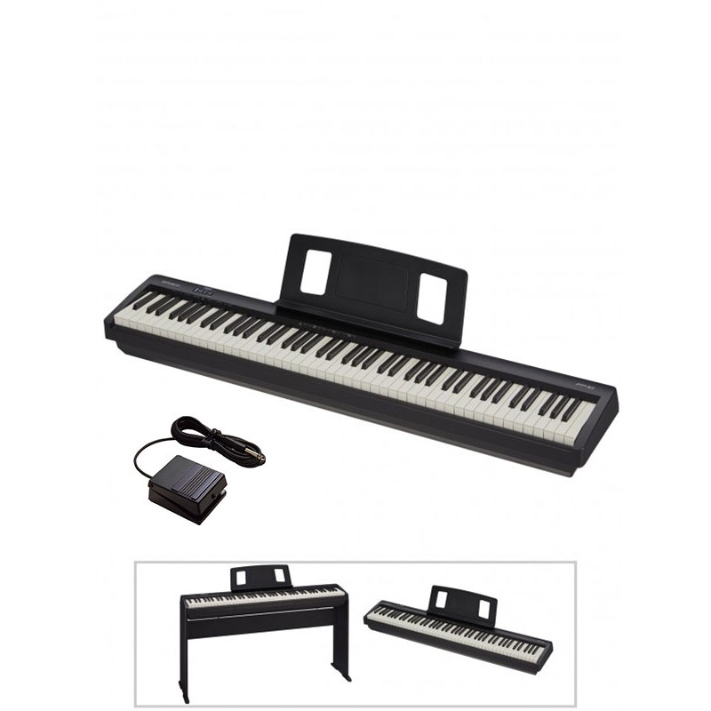 Roland KSCFP10 - Support pour Piano Numérique FP-10 - Noir