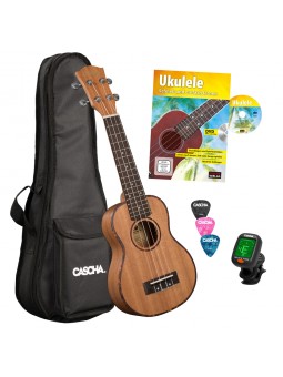 Ukulele Soprano Pack CASCHA...