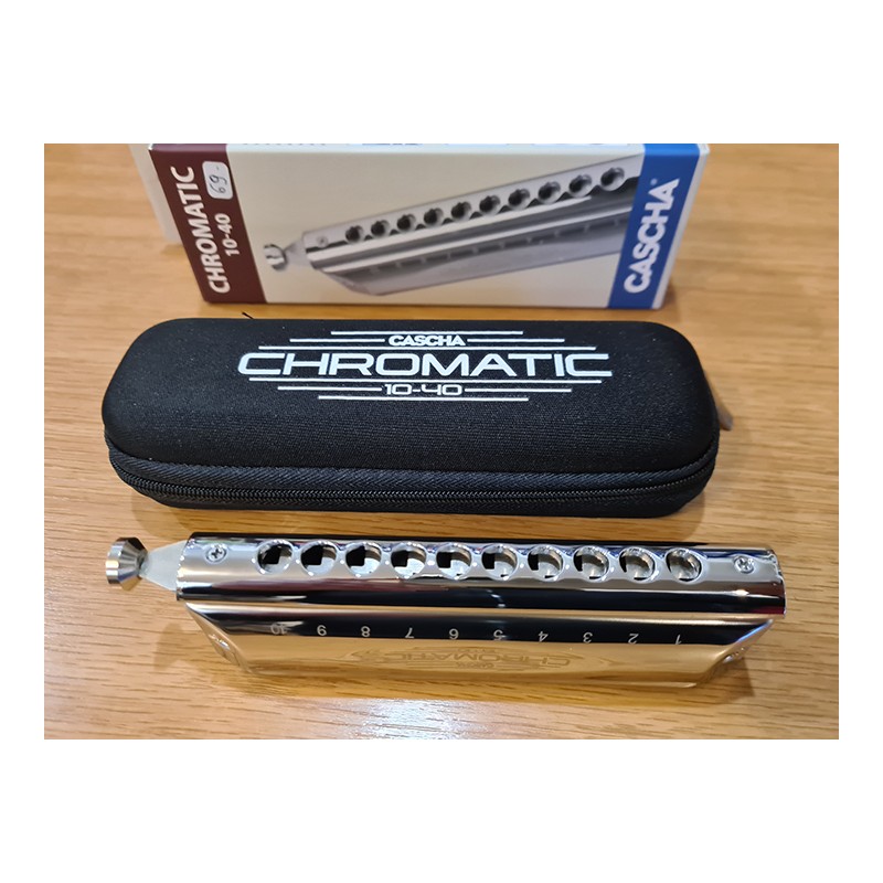 Harmonica Chromatique Cascha 10 trous