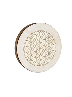 Hand Drum 16" - Flower of Life